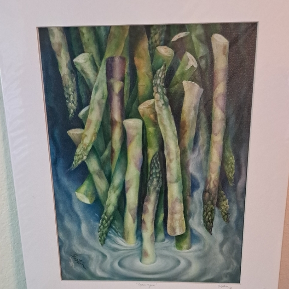 Asparagus Art GICLEE Print - Picture 3 of 6